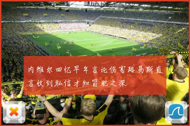 内维尔回忆早年言论伤害路易斯直言收到私信才知冒犯之深